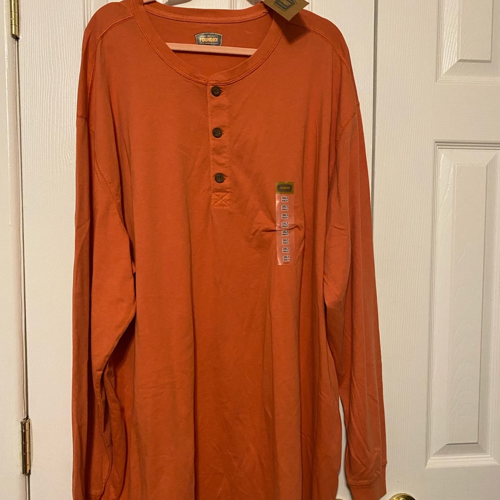NWT MEN 3XLT LONG SLEEVE SHIRT